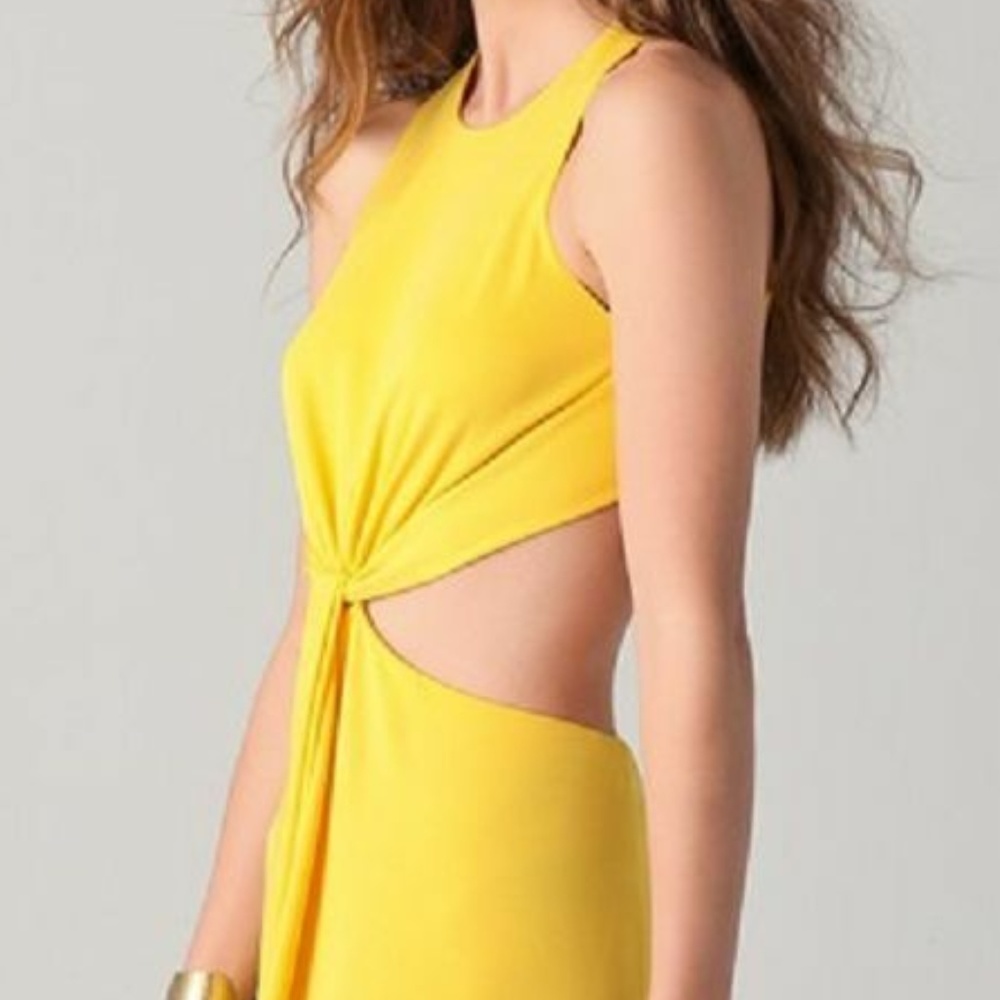 "Olesya" Draped Gown View 3